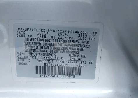 3N1CN7APXEL839072